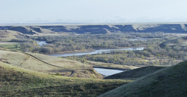 Rivervalley near Lethbridge